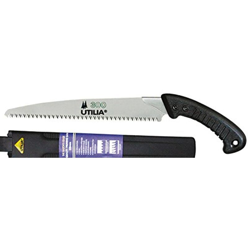 foto del prodotto utilia segaccio con manico in plastica con lama mm.270 utilia