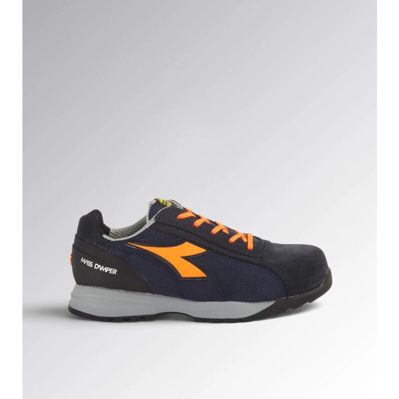 foto del prodotto utility diadora scarpa lavoro glove mds text low s1p hro src blu arancio 39
