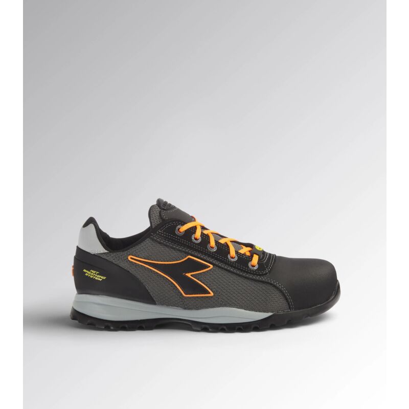 foto del prodotto utility diadora scarpa lavoro glove net low pro s1p grigio arancione 45