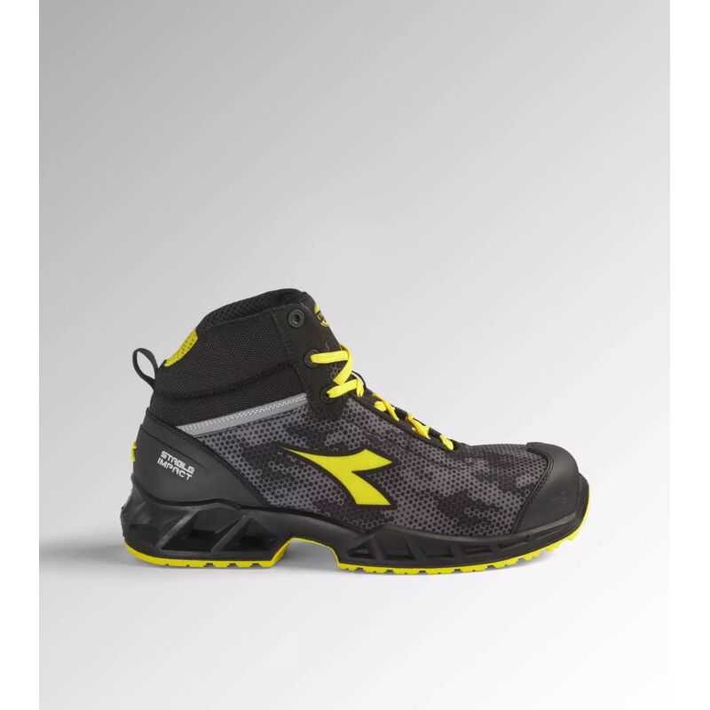 foto del prodotto utility diadora scarpa shark stable impact mid s3 sr esd nero grigio 41