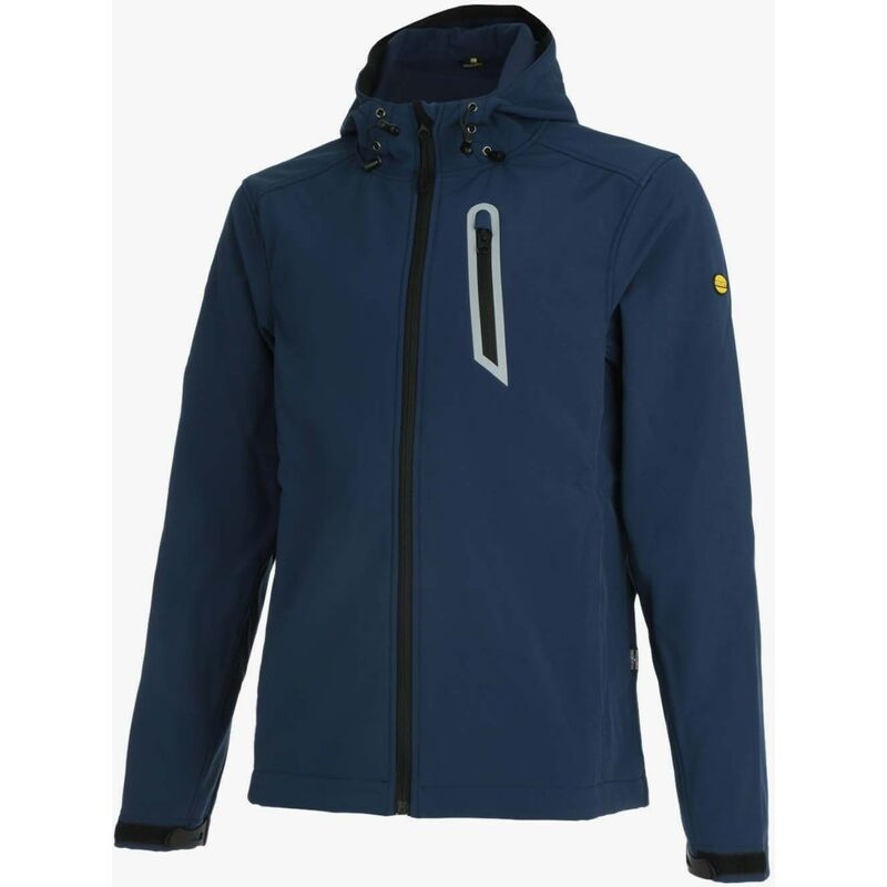 foto del prodotto utility giacca da lavoro softshell sail blu taglia xxl diadora