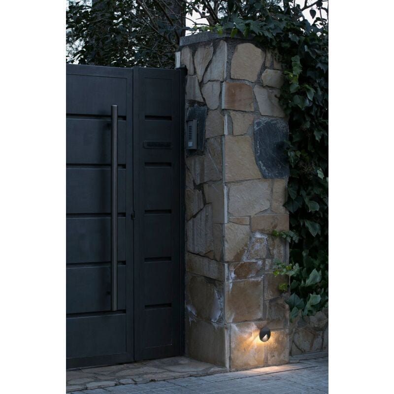 foto del prodotto uve led lampada incasso grigio scuro marca faro