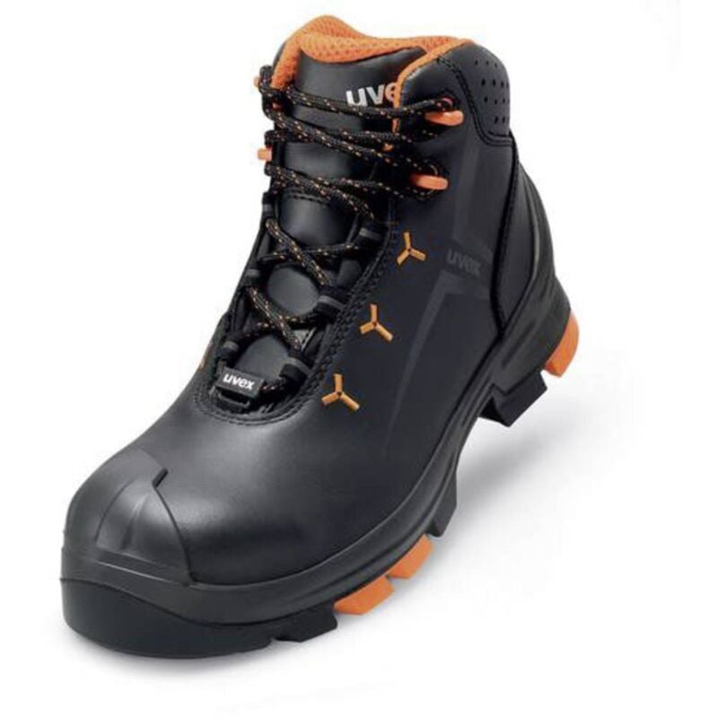 foto del prodotto uvex 2 6503246 stivali di sicurezza s3 taglia delle scarpe eu 46 nero, arancione 1 paio a
