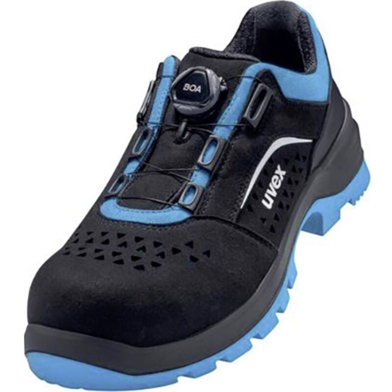 foto del prodotto uvex 9558 9558245 scarpe di sicurezza s1p taglia delle scarpe eu 45 nero blu 1 paio a