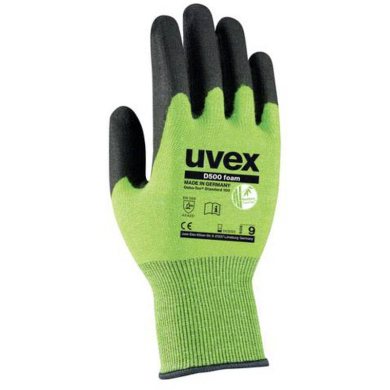 foto del prodotto uvex d500 foam 6060410 guanto di protezione dai tagli taglia guanti 10 en 388 1 paio a