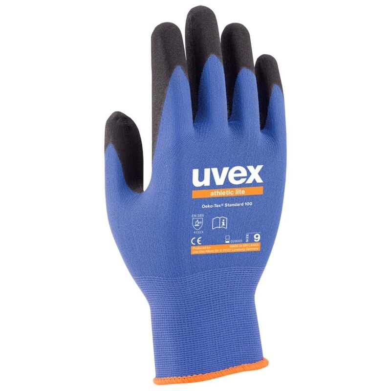 foto del prodotto uvex guanti protettivi athletic lite 60027 6 xs blu
