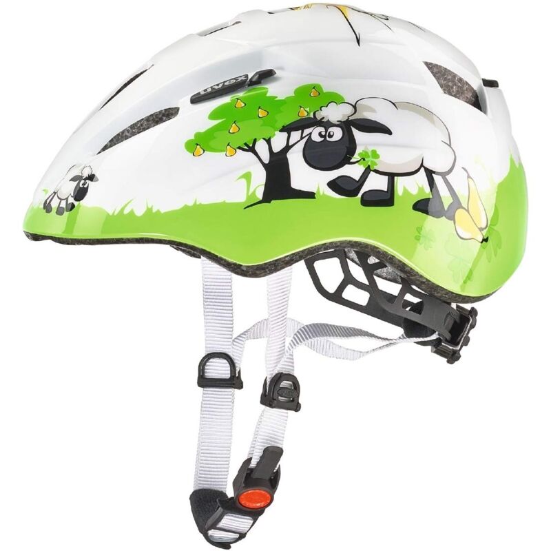 foto del prodotto uvex kid 2, casco da ciclismo leggero per bambini, regolazione individuale delle dimensioni, ampliabile con luce a led, dolly, 46 52 cm