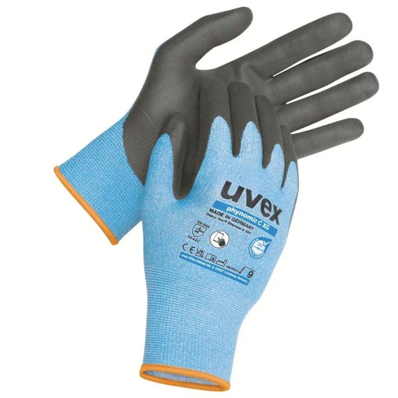 foto del prodotto uvex phynomic c xg 6004711 guanto di protezione dai tagli taglia guanti 11 en 21420 2020, en 388 2016 a1 2018 iso 21
