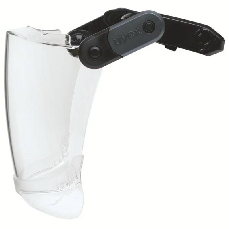 foto del prodotto uvex pronamic 9916001 visiera di protezione incl. protezione raggi uv, antiappannante, con protezione antigraffio nero