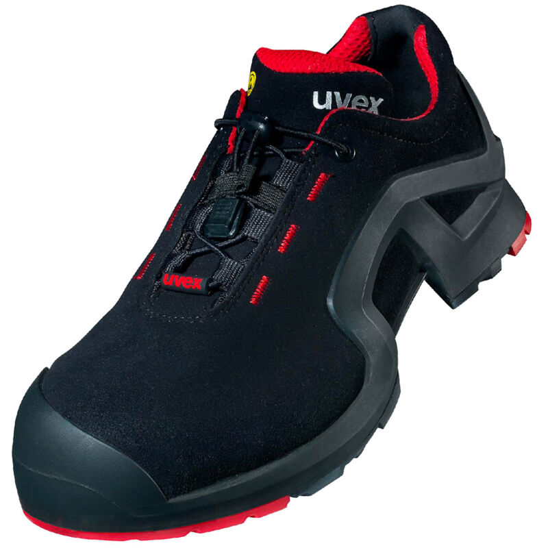 foto del prodotto uvex scarpe basse da lavoro 1 s3 src esd 85162 45 nero rosso
