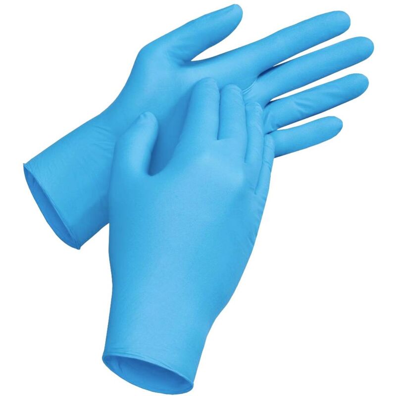 foto del prodotto uvex u fit 6016709 100 pz. nitrile guanto monouso taglia guanti 9, l en 374