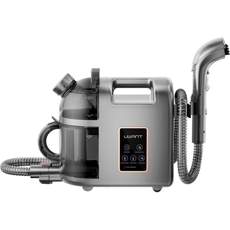 foto del prodotto uwant b200 grey hoover de lavaggio per la pulizia de tappeti, divani, tappezzeria, 1900w, 12000 pa, serbatoio de 1500ml