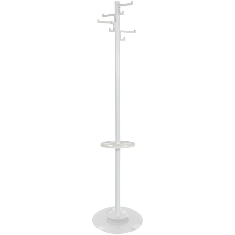 foto del prodotto v part appendiabiti a piantana con 8 ganci porcelain bianco 178 cm