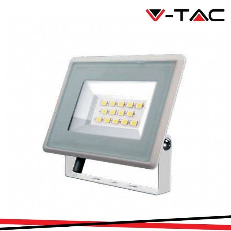 foto del prodotto v tac 100w led proiettore smd f series colore bianco 3000k luce calda