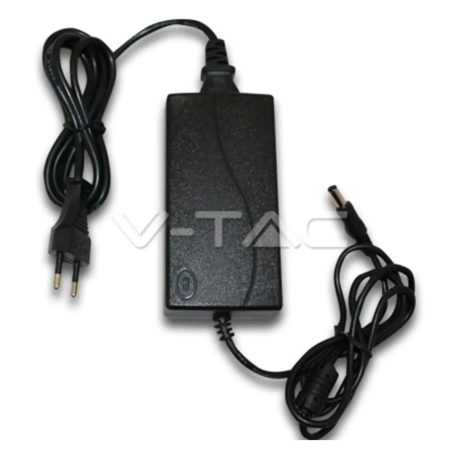 foto del prodotto v tac alimentatore in plastica striscia luci led 2.5a 30 watt nero 12 volt