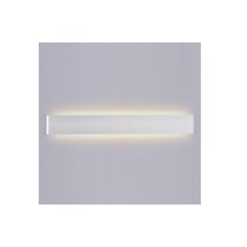 foto del prodotto v tac applique lampada led da parete rettangolare 20w 4000k up down con doppio fascio luminoso carcassa bianca ip44 sku 218536