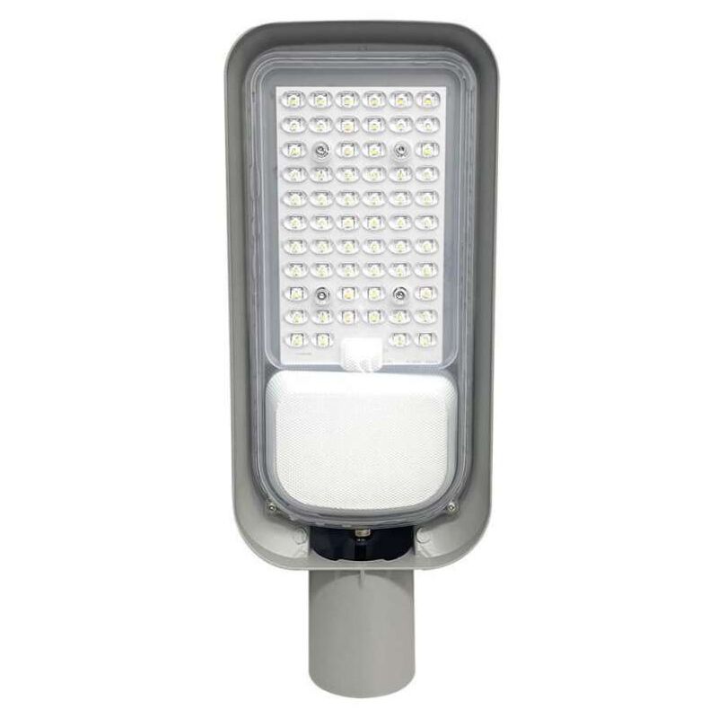 foto del prodotto v tac armatura stradale led 50w colore grigio 4000k ip65