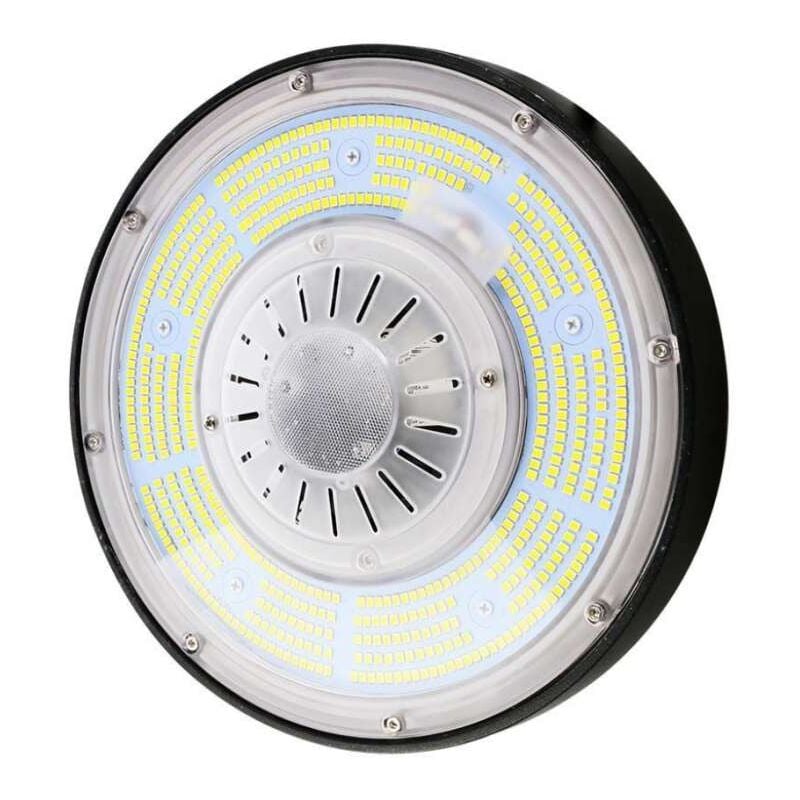 foto del prodotto v tac campana industriale led 200w 185lm w ufo con driver meanwell 360 4000k ip65 dimmerabile 1 10v 
