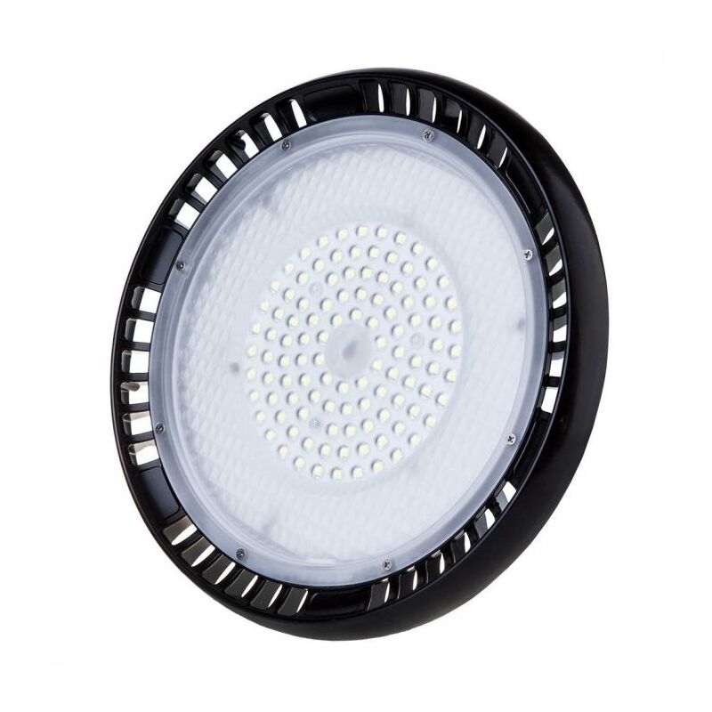 foto del prodotto v tac campana ufo cappellone industriale led smd 100w driver meanwell 90 6400k ip44 dimmerabile 0 10v 5588