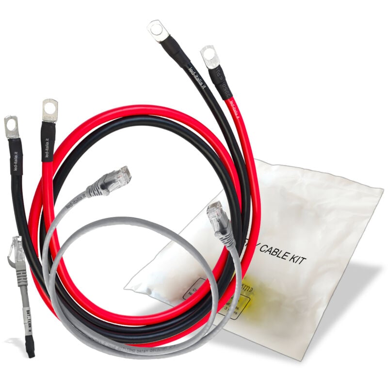 foto del prodotto v tac cavi per connessione tra inverter con la batteria per impianti fotovoltaici