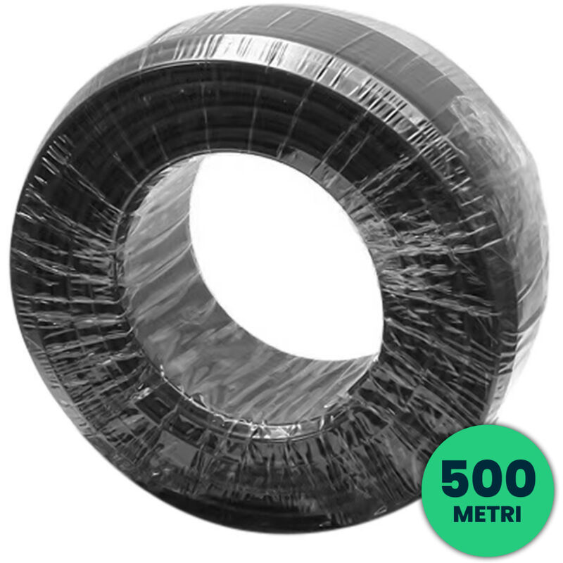 foto del prodotto v tac cavo solare 6 mmq unipolare colore nero bobina da 500 metri