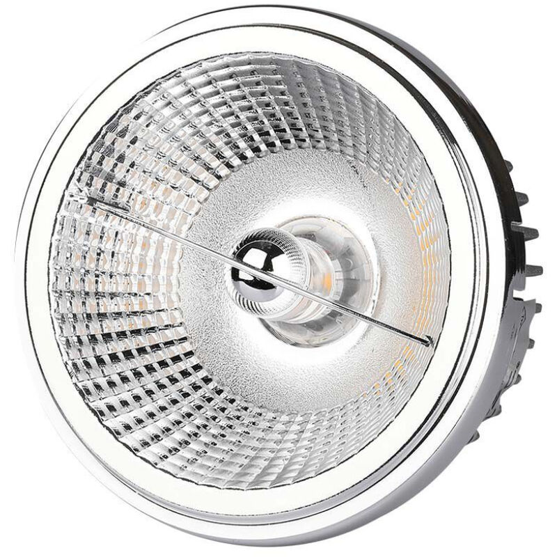 foto del prodotto v tac faretto led ar111 20w con riflettori intercambiabili 20 40 colore argento bianco freddo