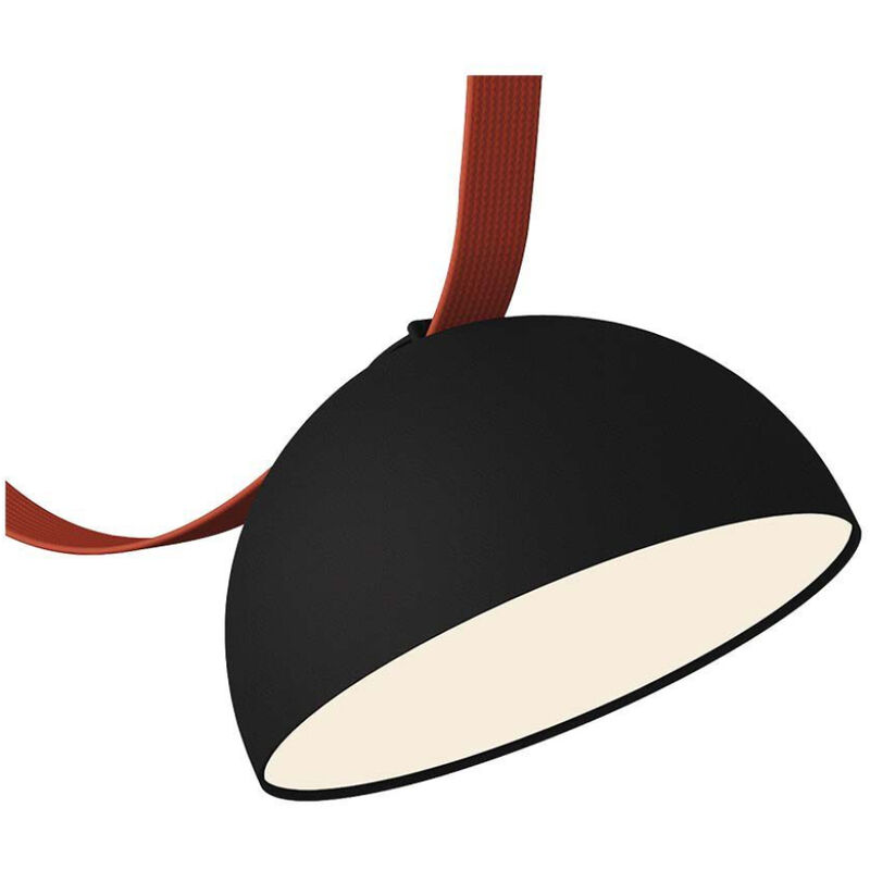 foto del prodotto v-tac faretto led cob da binario in tessuto magnetico 20w colore nero bianco caldo