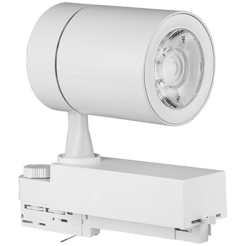 foto del prodotto v tac faretto led cob trifase colore bianco 35w 20 bianco freddo