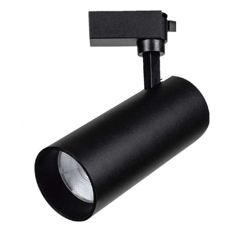 foto del prodotto v tac faretto led da binario chip samsung 35w colore nero 4000k