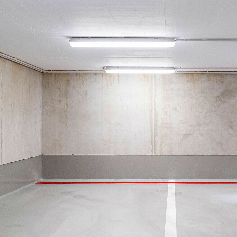 foto del prodotto v tac lampada da ingresso a led plafoniera ip65 luce per ambienti umidi lampada da garage a led lampada da vasca a led, resistente ai getti