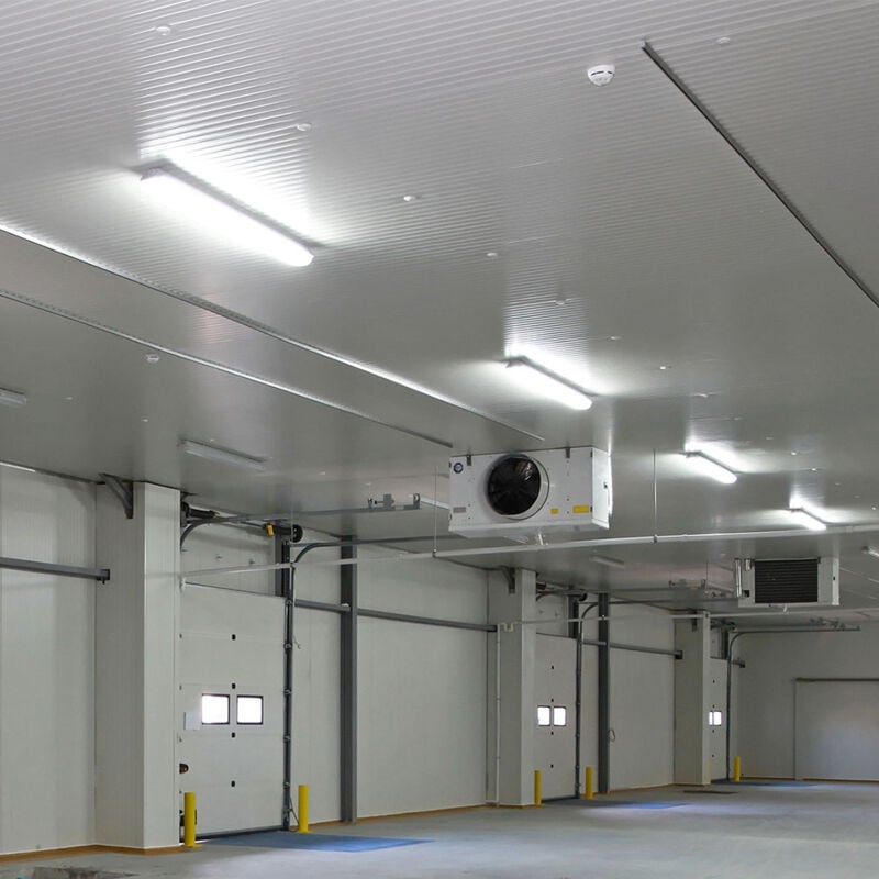 foto del prodotto v tac lampada da vasca, lampada per ambienti umidi, lampada da cantina, plafoniera, luce da garage a led, lampada da ingresso, ip65, 18w 2160lm