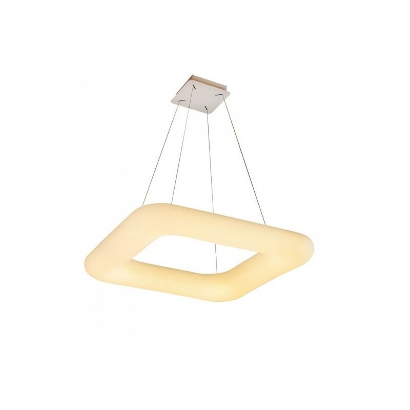 foto del prodotto v tac lampada led a sospensione moderno quadrata cct 750x750mm 80w dimmerabile telecomando 3 in 1 sku 3964
