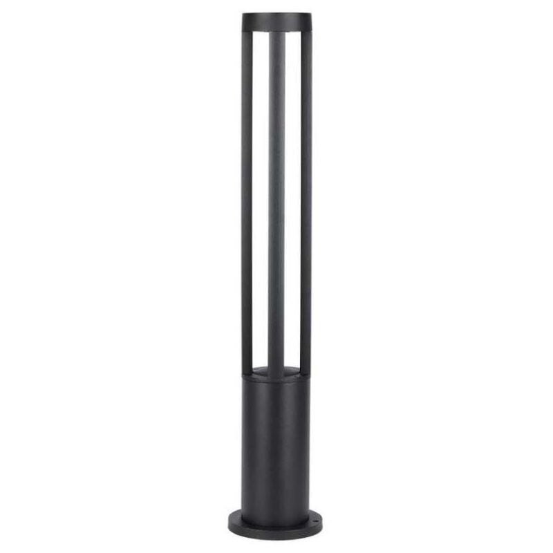 foto del prodotto v tac lampada led da giardino fissaggio a terra led cob 10w colore nero h 80cm 6400k ip65