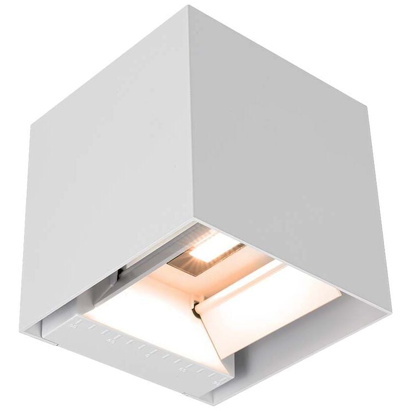 foto del prodotto v tac lampada led da parete 9w con pannello solare e sensore di movimento colore bianco luce 3000k ip65 11886
