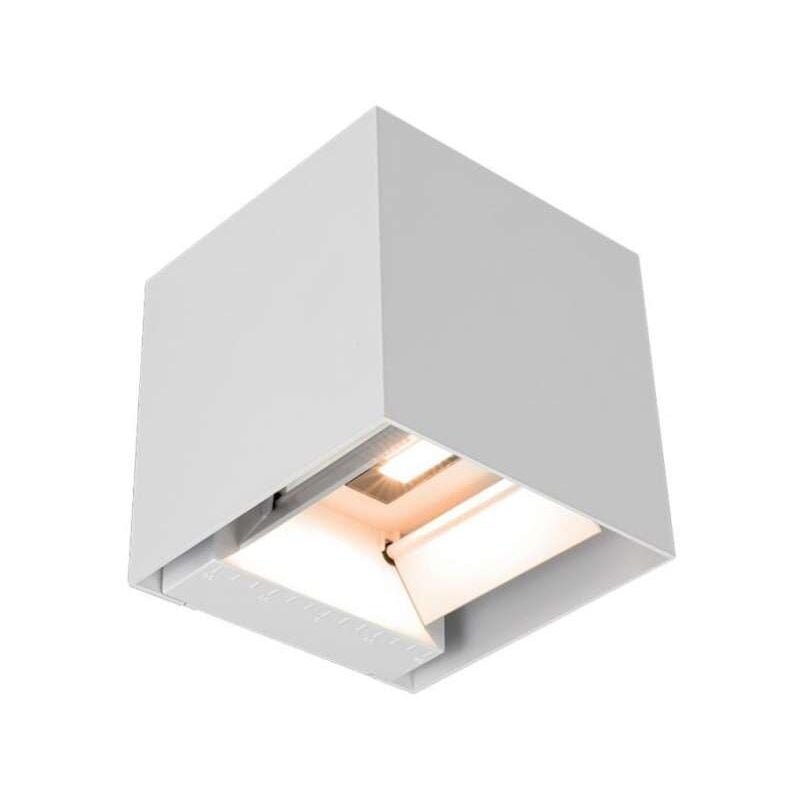 foto del prodotto v tac lampada led da parete 9w con pannello solare e sensore di movimento colore bianco luce 4000k ip65 11887