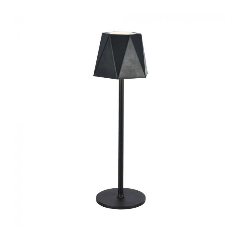foto del prodotto v tac lampada led da tavolo 1.5w 130372mm colore nero ricaricabile con usb c touch dimmerabile 3in1