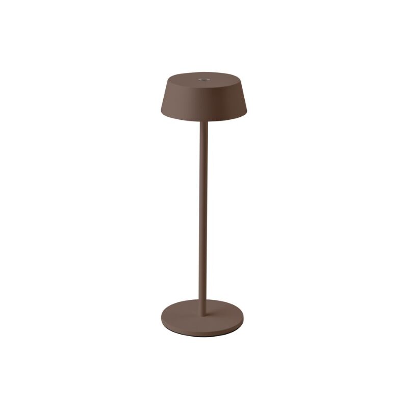 foto del prodotto v tac lampada led da tavolo 2w touch usb c dimmerabile 3000k colore corten