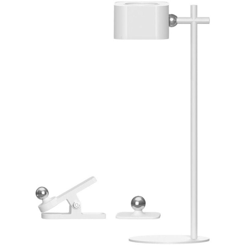 foto del prodotto v tac lampada led da tavolo magnetica removibile a batteria 3w usb c colore bianco touch dimmerabile 3in1 23410