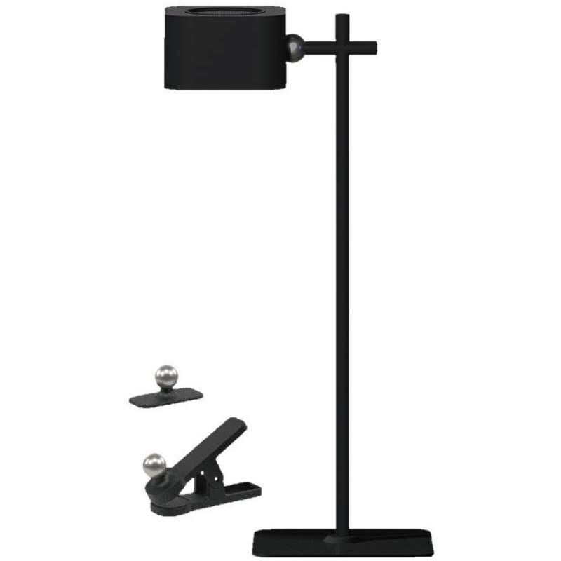 foto del prodotto v tac lampada led da tavolo magnetica removibile a batteria 3w usb c colore nerotouch dimmerabile 3in1 23411