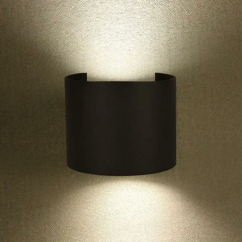 foto del prodotto v tac lampada led doppio led cob 5w nero fascio regolabile bianco naturale ip65