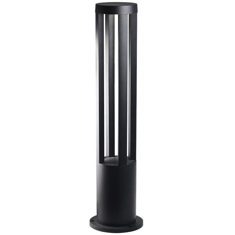 foto del prodotto v tac lampada led giardino da terra led cob 10w grigio h 80cm bianco caldo ip65