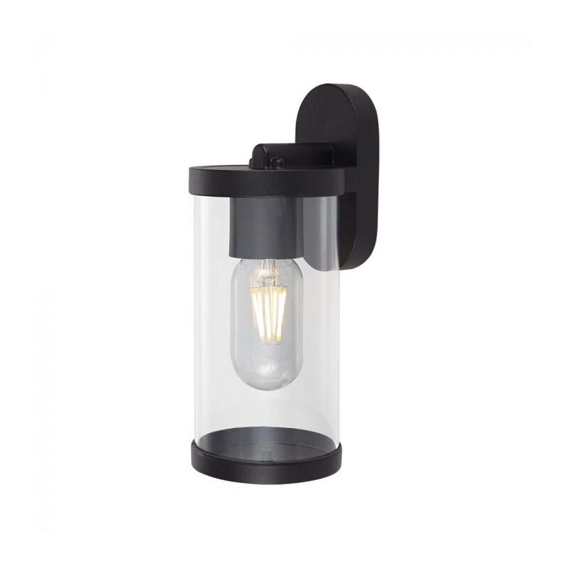 foto del prodotto v tac lampada led giardino portalampada e27 nero trasparente 93116234mm ip44