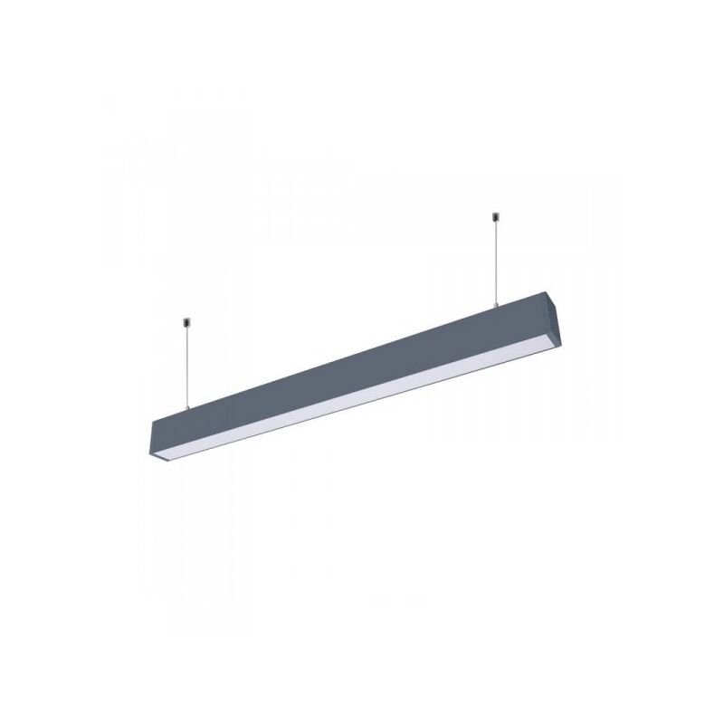 foto del prodotto v tac lampada led lineare a sospensione 60w corpo nero doppia illuminazione up down dimmerabile 1 10v sku 379
