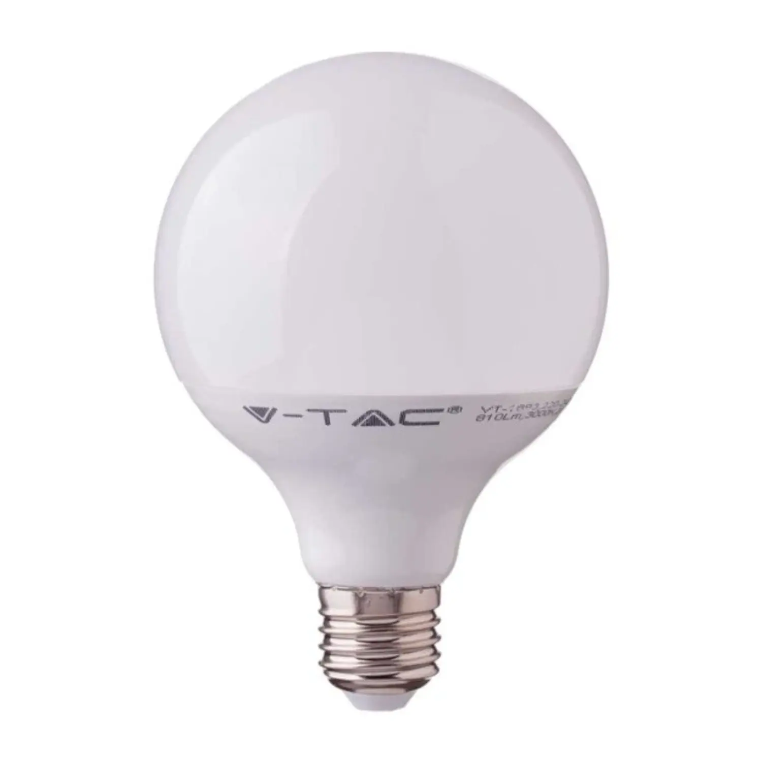 foto del prodotto v tac lampadina led globo g120 chip samsung e27 17 watt bianco caldo