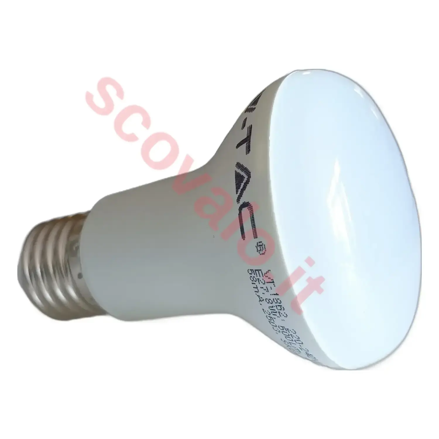 foto del prodotto v tac lampadina spot led r63 120 e27 8 watt bianco naturale