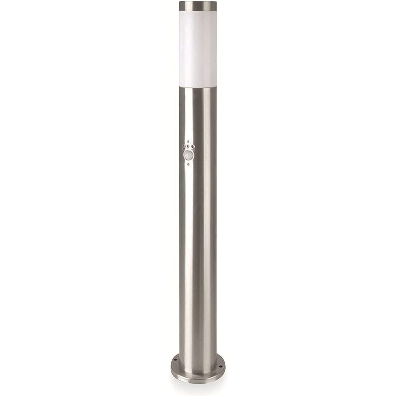 foto del prodotto v tac lampione portalampada e27 con sensore di movimento h80 ip44 vt 838 ss80