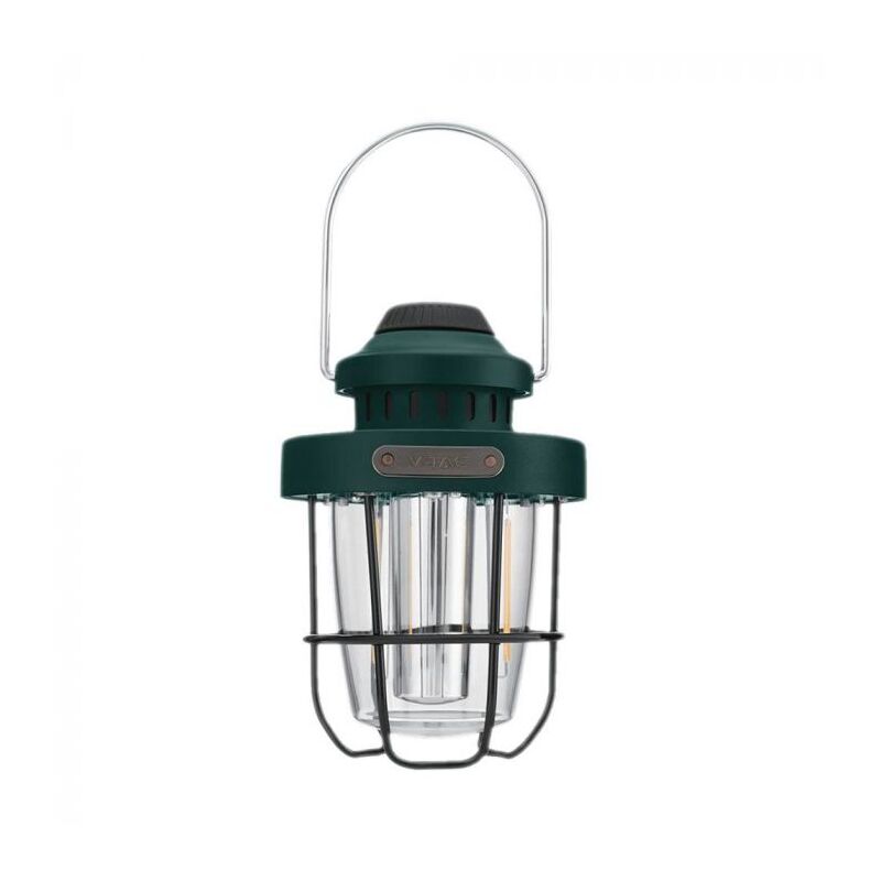 foto del prodotto v tac lanterna da campeggio a batteria ricaricabile usb 3w smd 5w smd lampada da lavoro dimmerabile ip44 colore verde 2700k 6500k 23337
