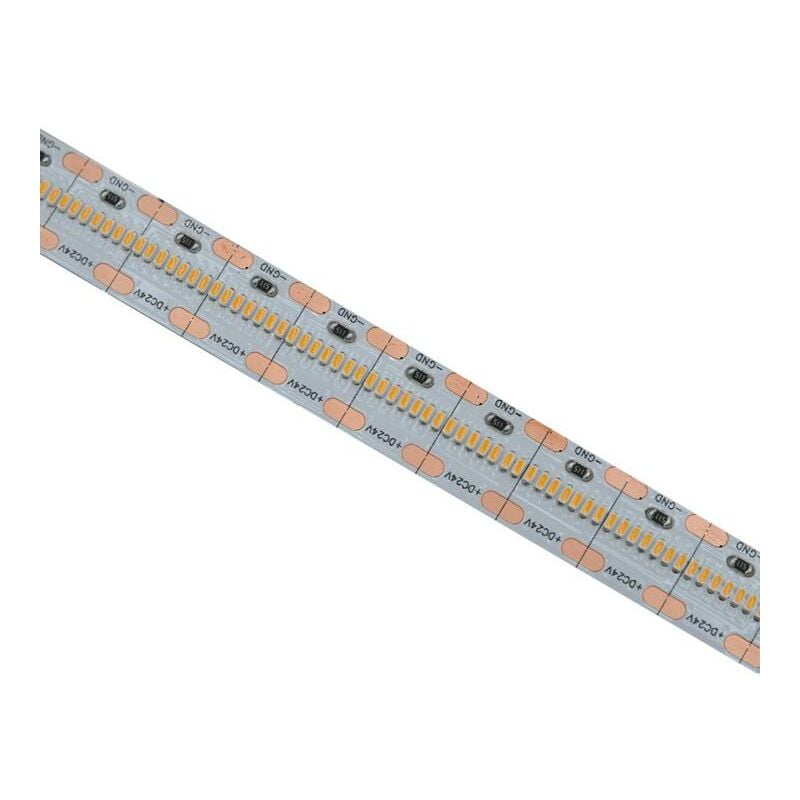 foto del prodotto v tac led striscia 700 leds 24v ip20 6400k cri95 150 lm watt real color series luce fredda