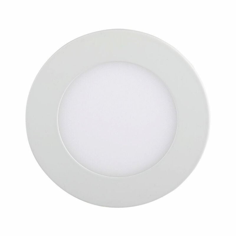 foto del prodotto v tac mini pannello led 22w, ad incasso, rotondo luce 4000k 240x12mm 216423