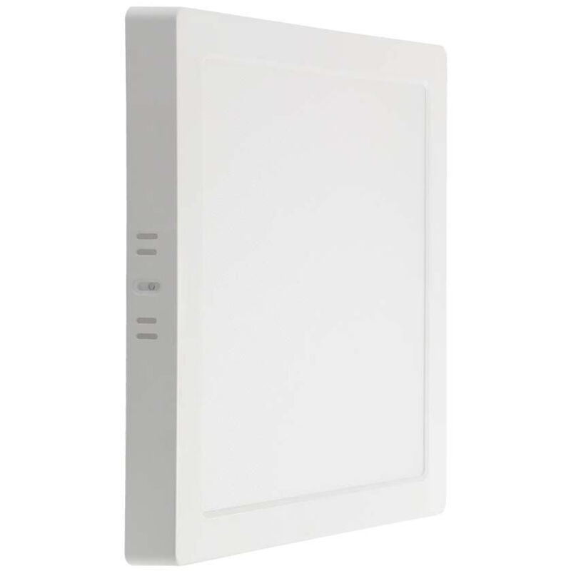 foto del prodotto v tac pannello quadrato led 18w montaggio a plafone colore bianco luce 3000k 10498
